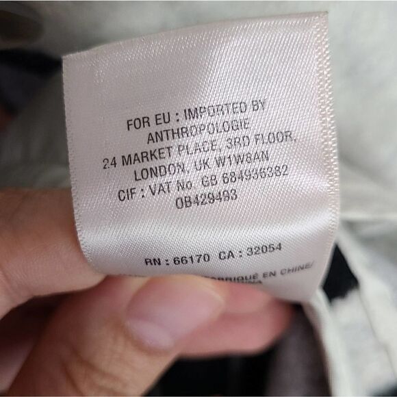 Elevenses Women's Wool Blend Cream/Black Coat Size Small - Picture 6 of 7